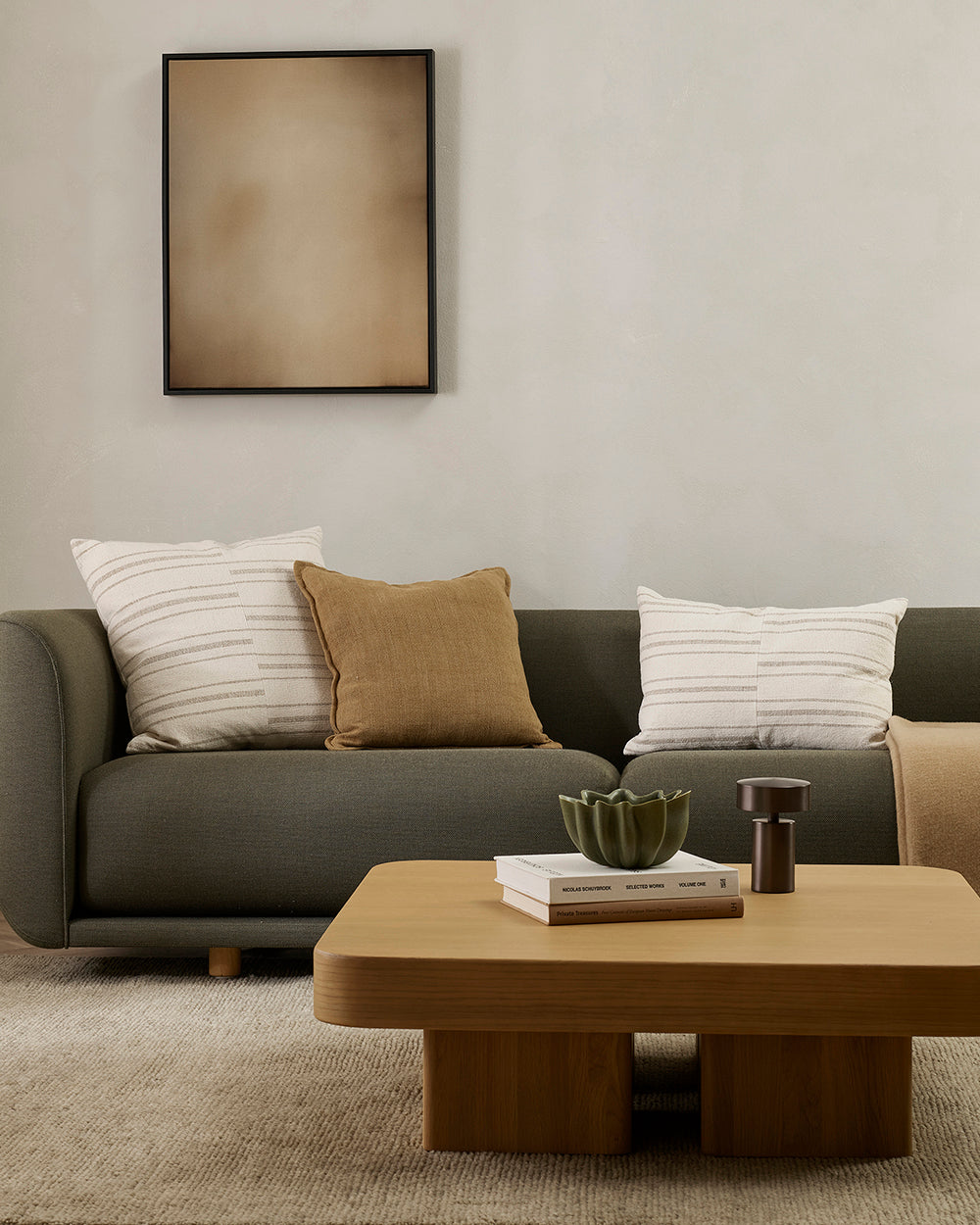 Abbott Ecru Cushion