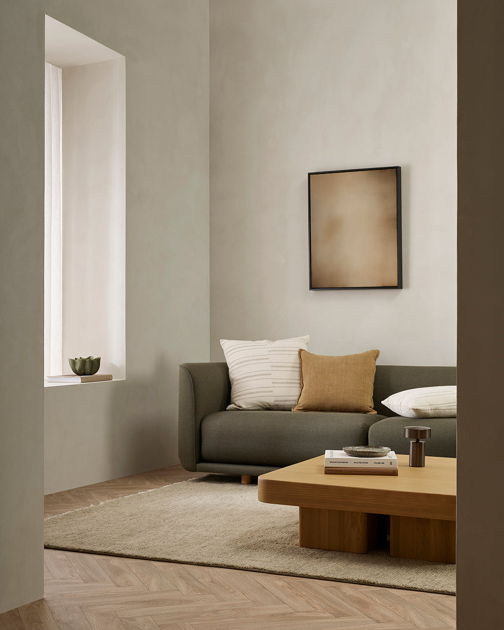 Abbott Ecru Cushion