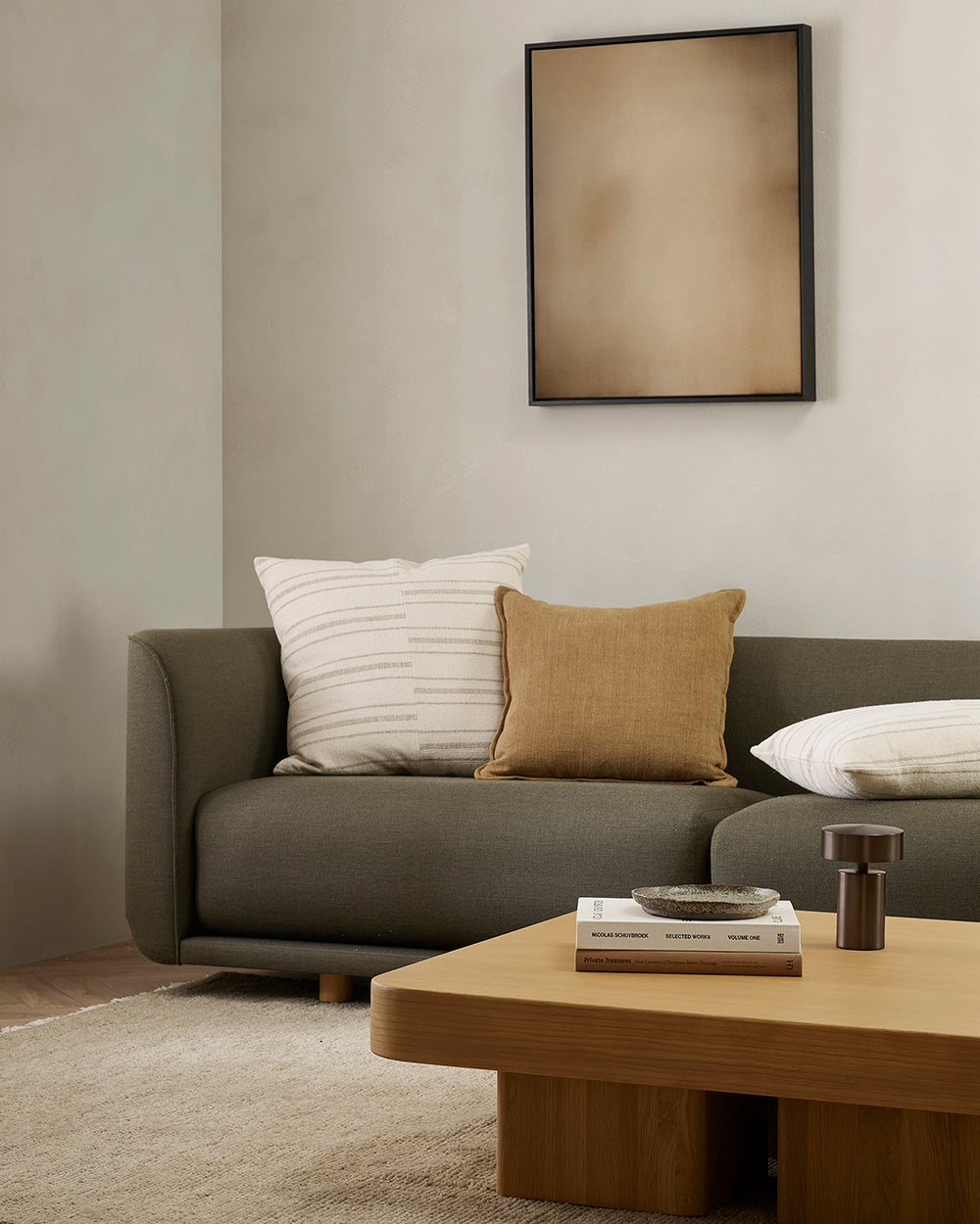 Abbott Ecru Cushion
