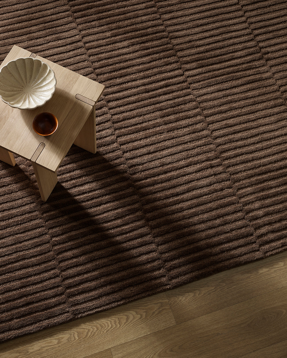 Anni Chocolate Floor Rug