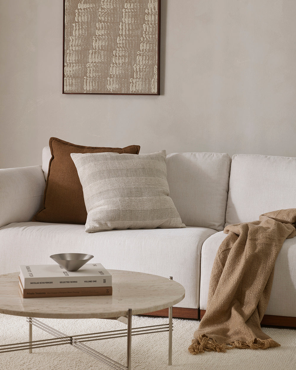 Beaumont Natural Cushion