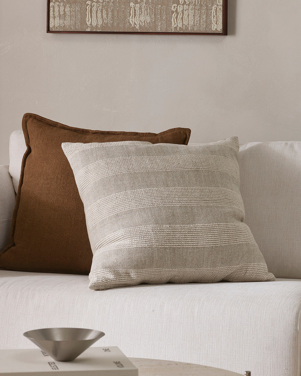Beaumont Natural Cushion