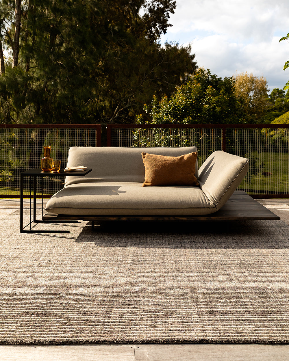 Bedrock Zinc Floor Rug