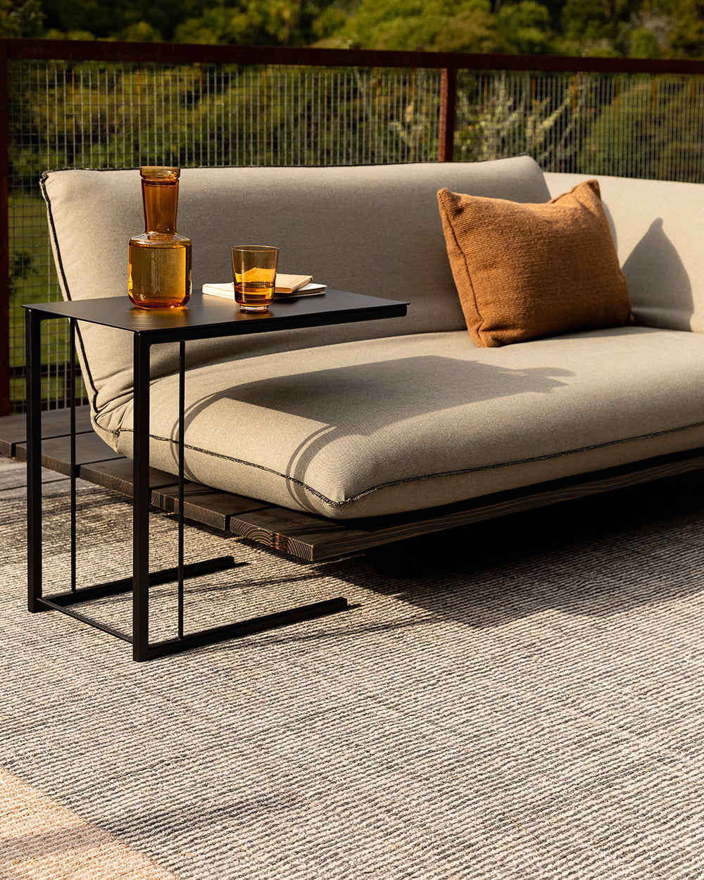 Bedrock Zinc Floor Rug