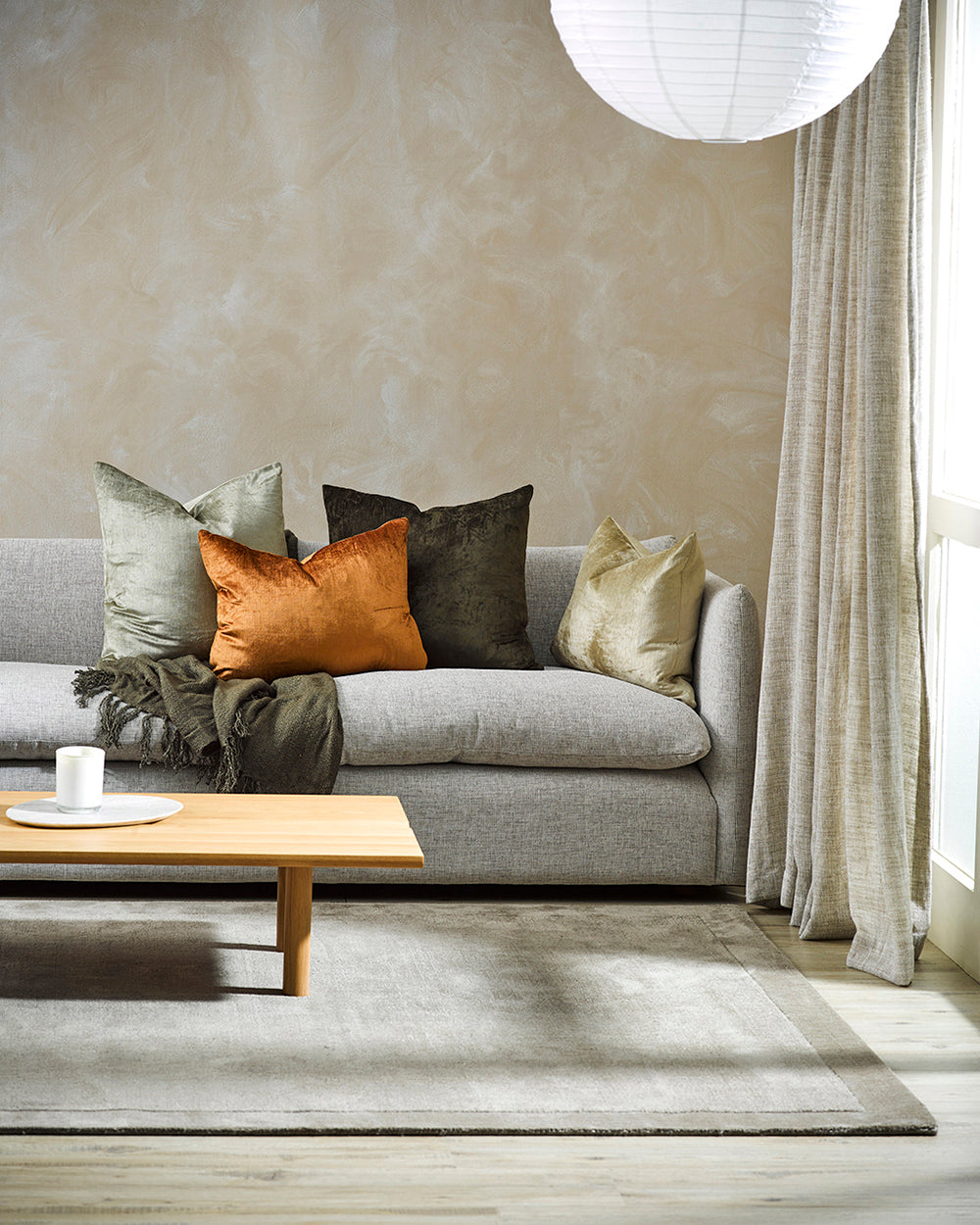 Bromley Toffee Oblong Cushion