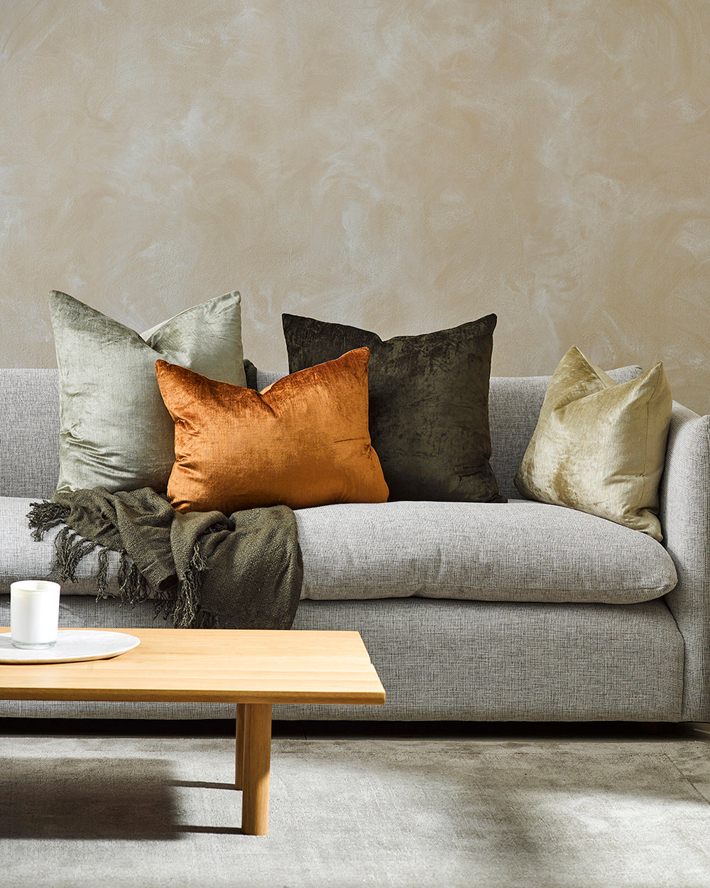 Bromley Toffee Oblong Cushion