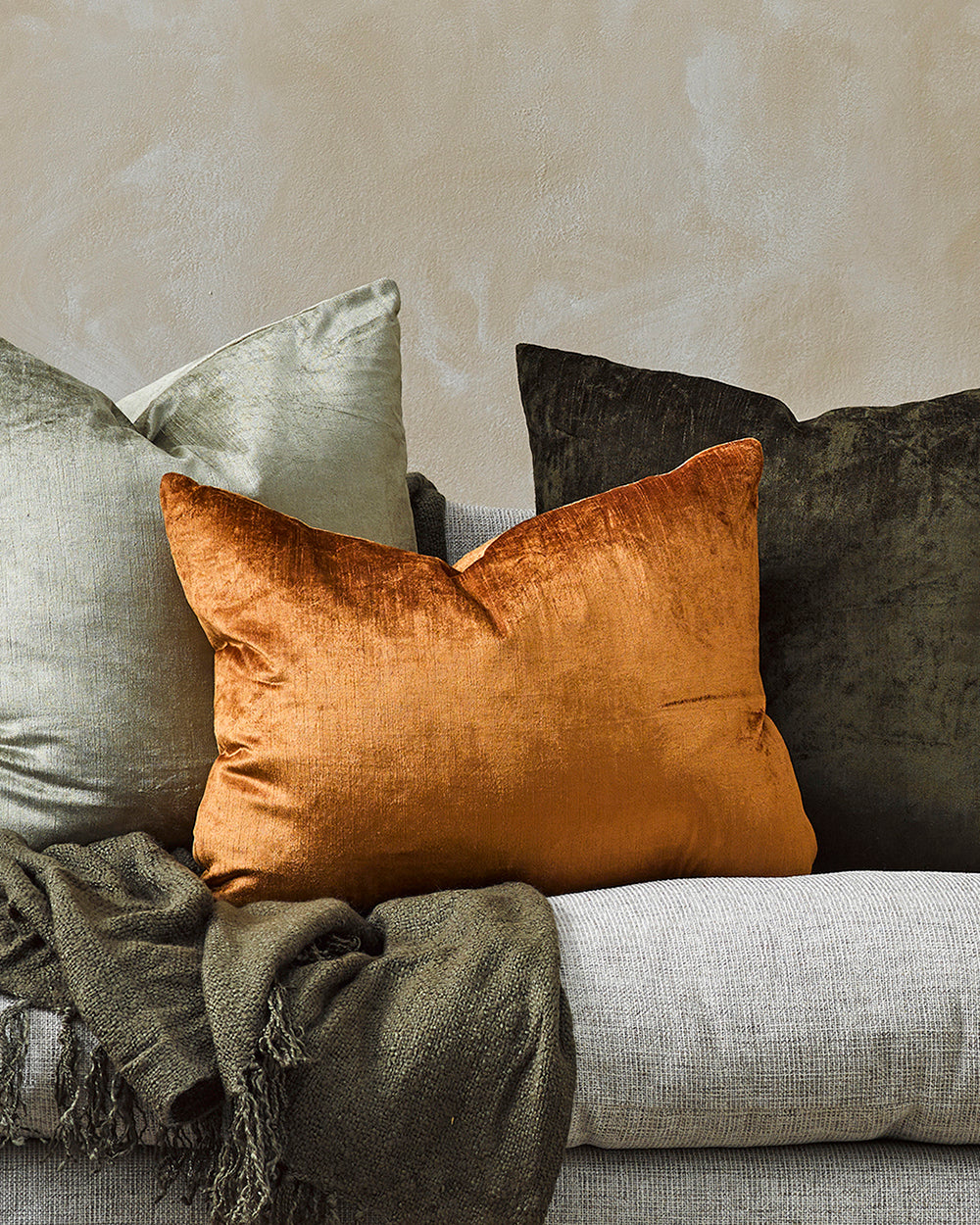 Bromley Toffee Oblong Cushion