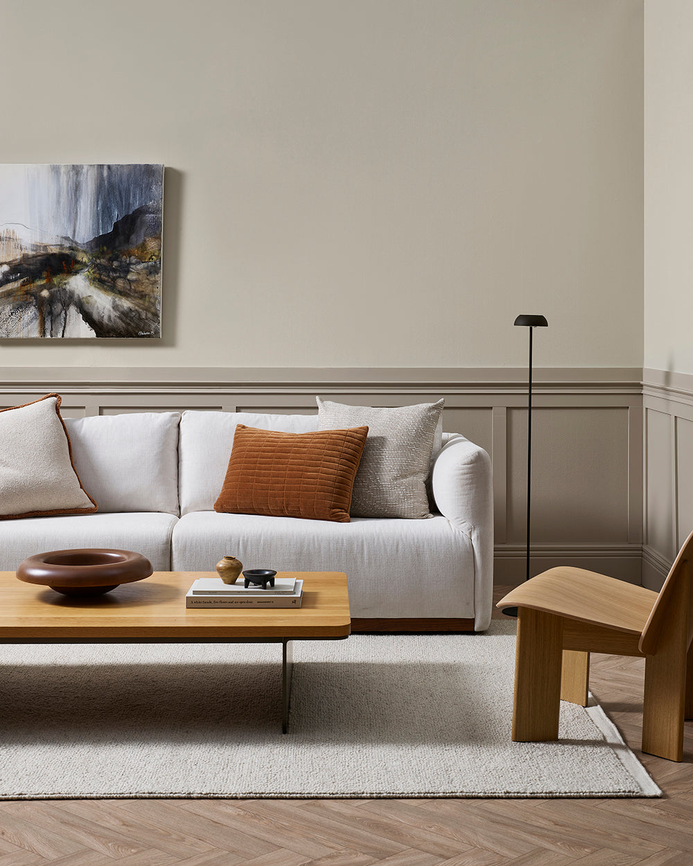 Clifton Bone Floor Rug