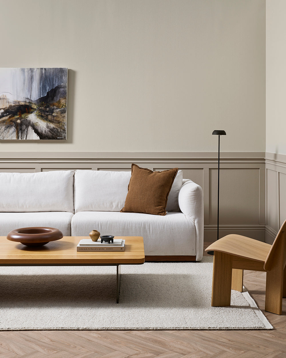 Clifton Bone Floor Rug