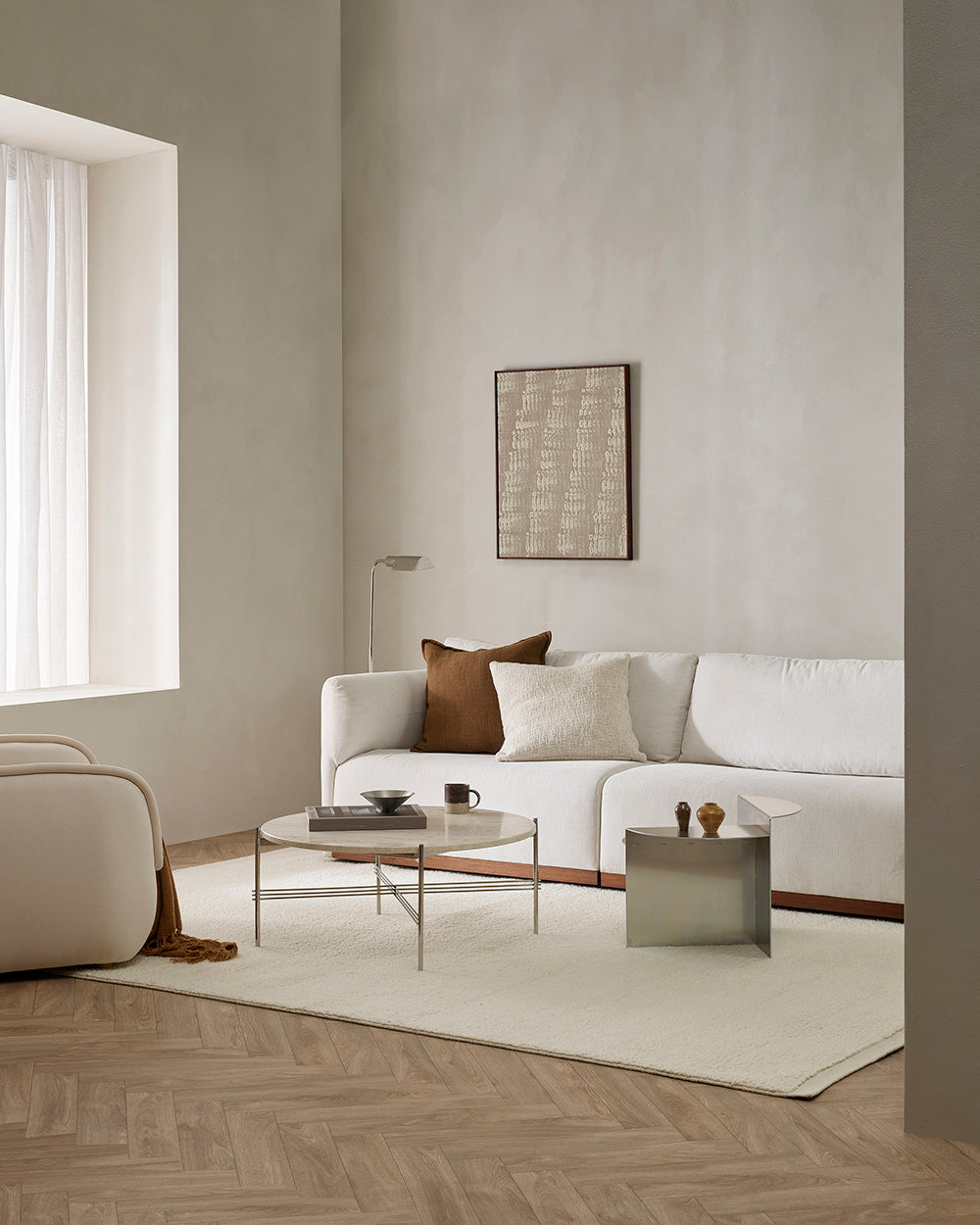 Clifton Ivory Floor Rug