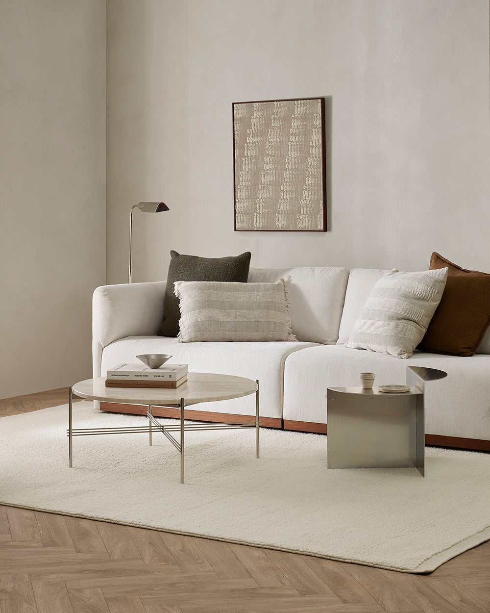Clifton Ivory Floor Rug