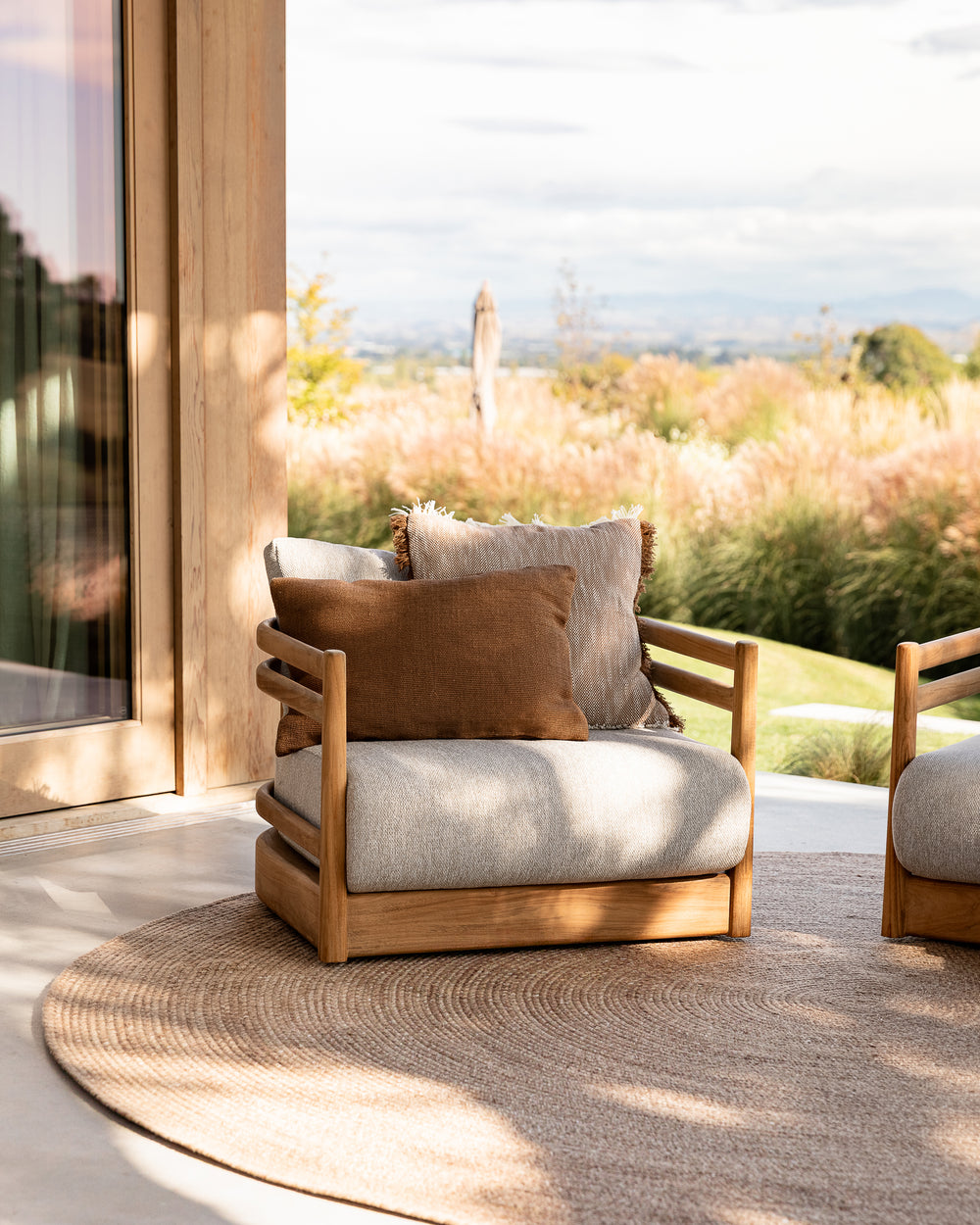 Clipper Tobacco Cushion