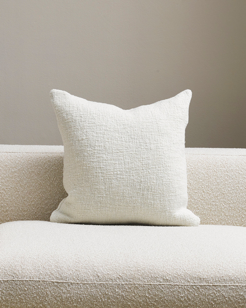 Cyprian White Cushion