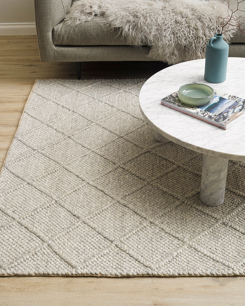 Dakota Silver Birch Floor Rug