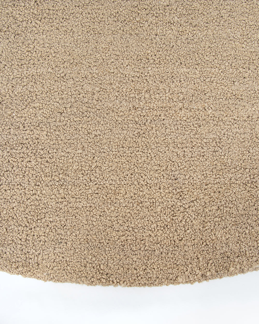 Dorset Biscuit Round Floor Rug