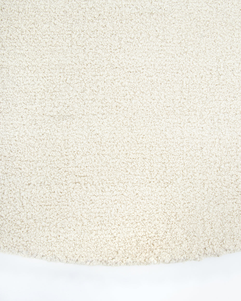 Dorset Natural White Round Floor Rug