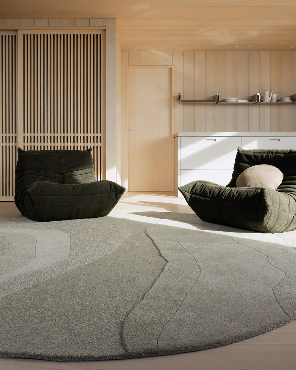 Edgewater Pistachio Round Rug