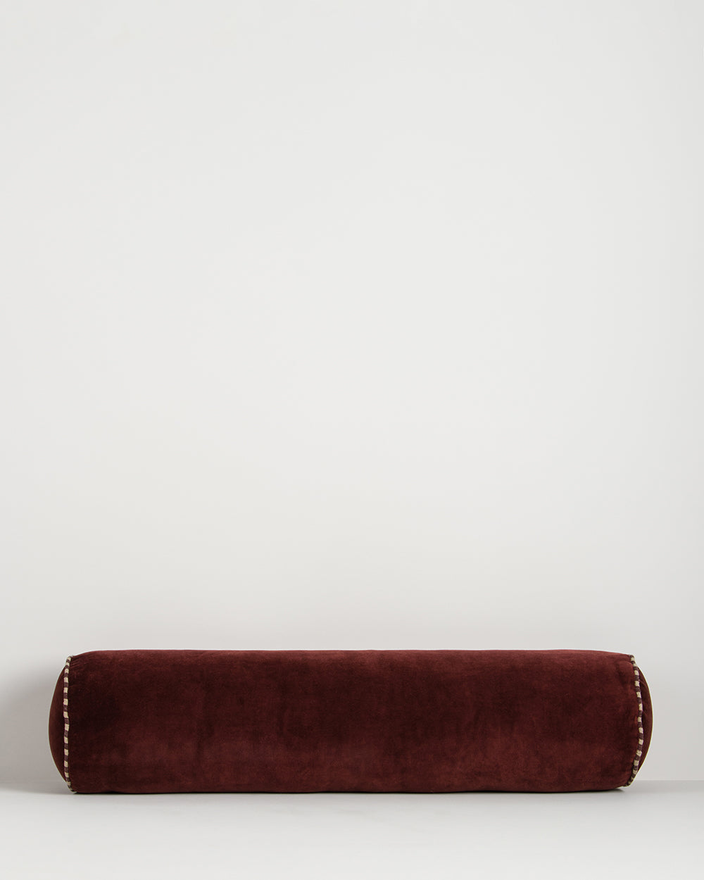 Elliot Oxblood Large Bolster Cushion