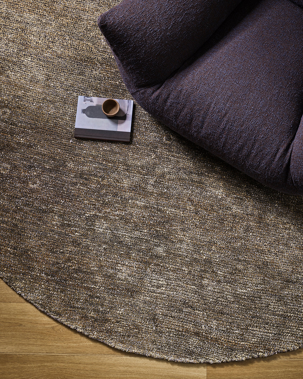 Fairbanks Fossil Round Floor Rug