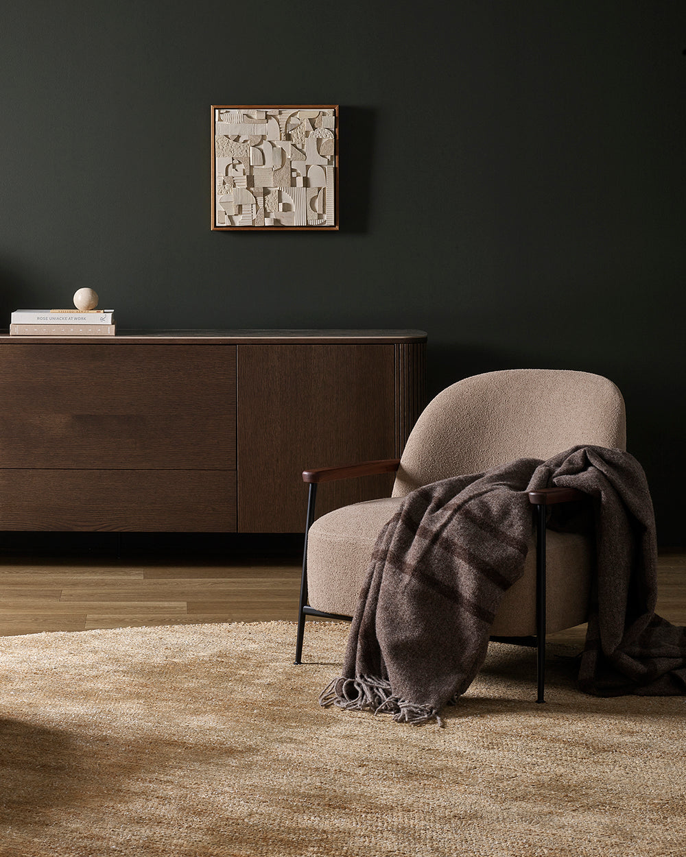 Fiordland Walnut Throw