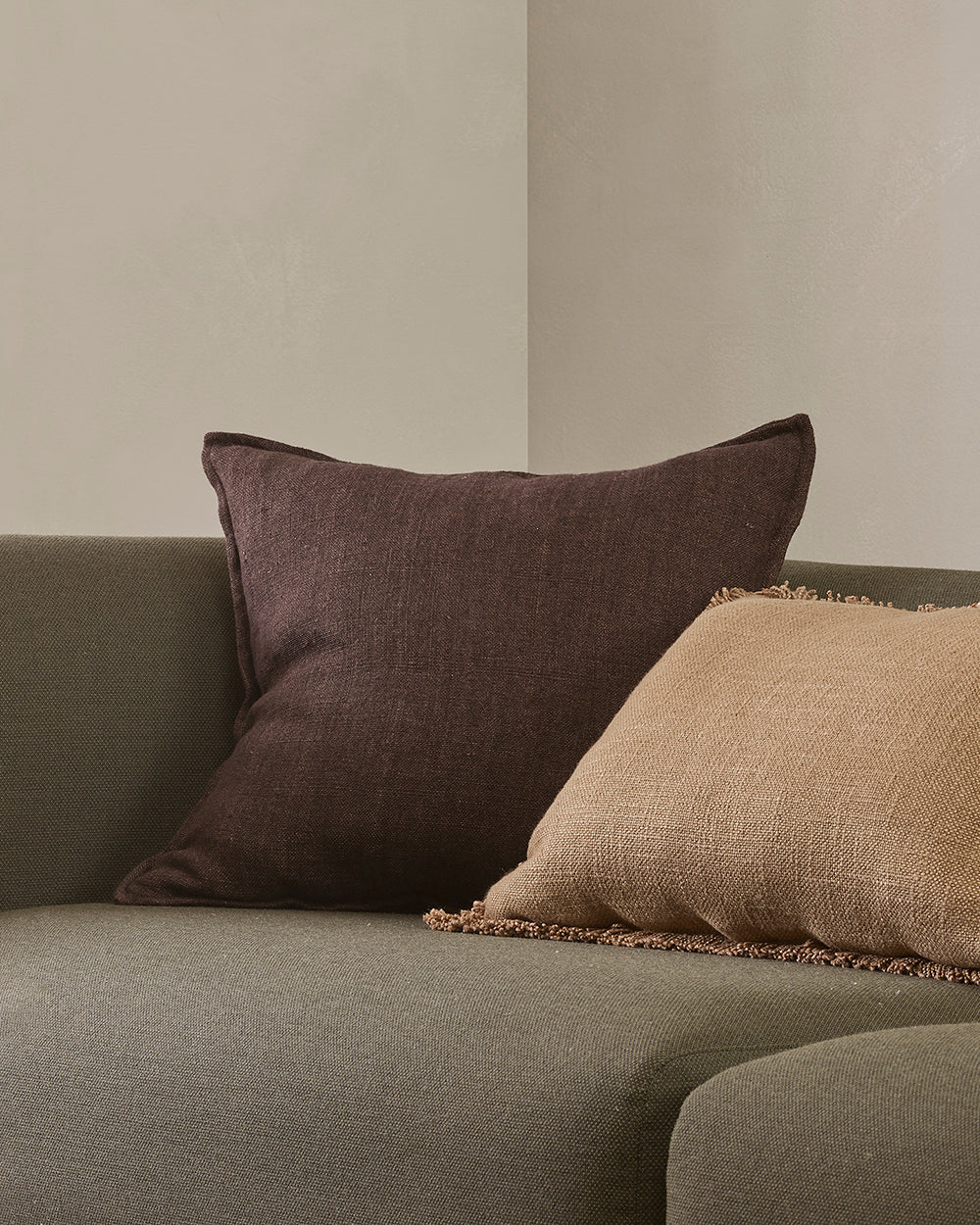 Flaxmill Mahogany Cushion