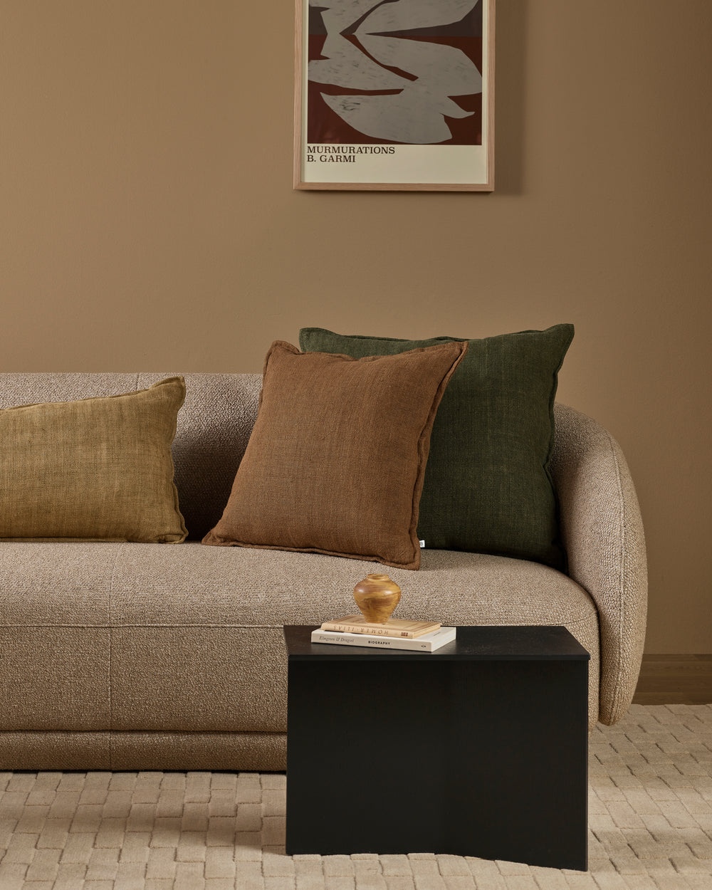 Flaxmill Winter Moss Large Cushion