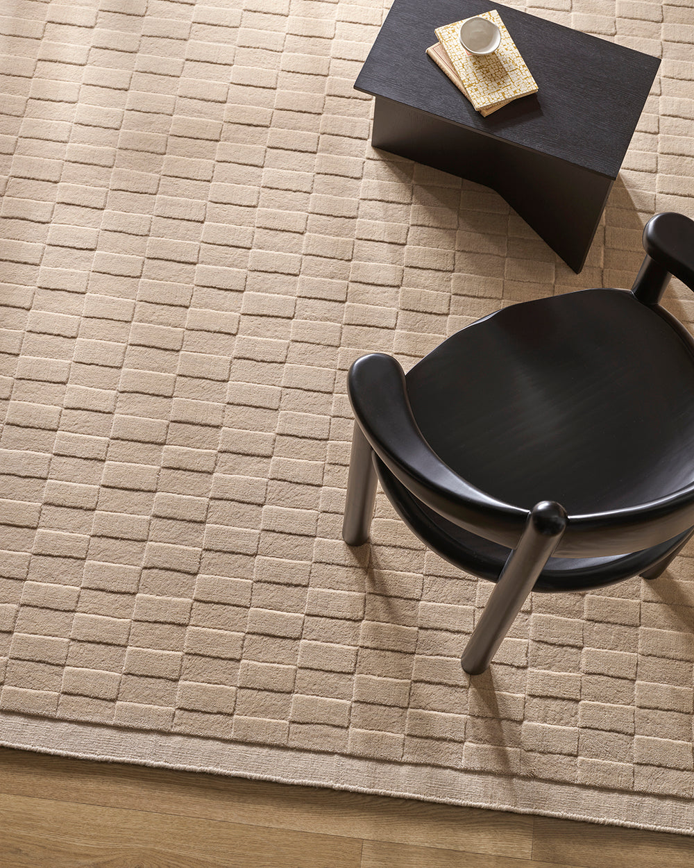 Hugo Almond Floor Rug