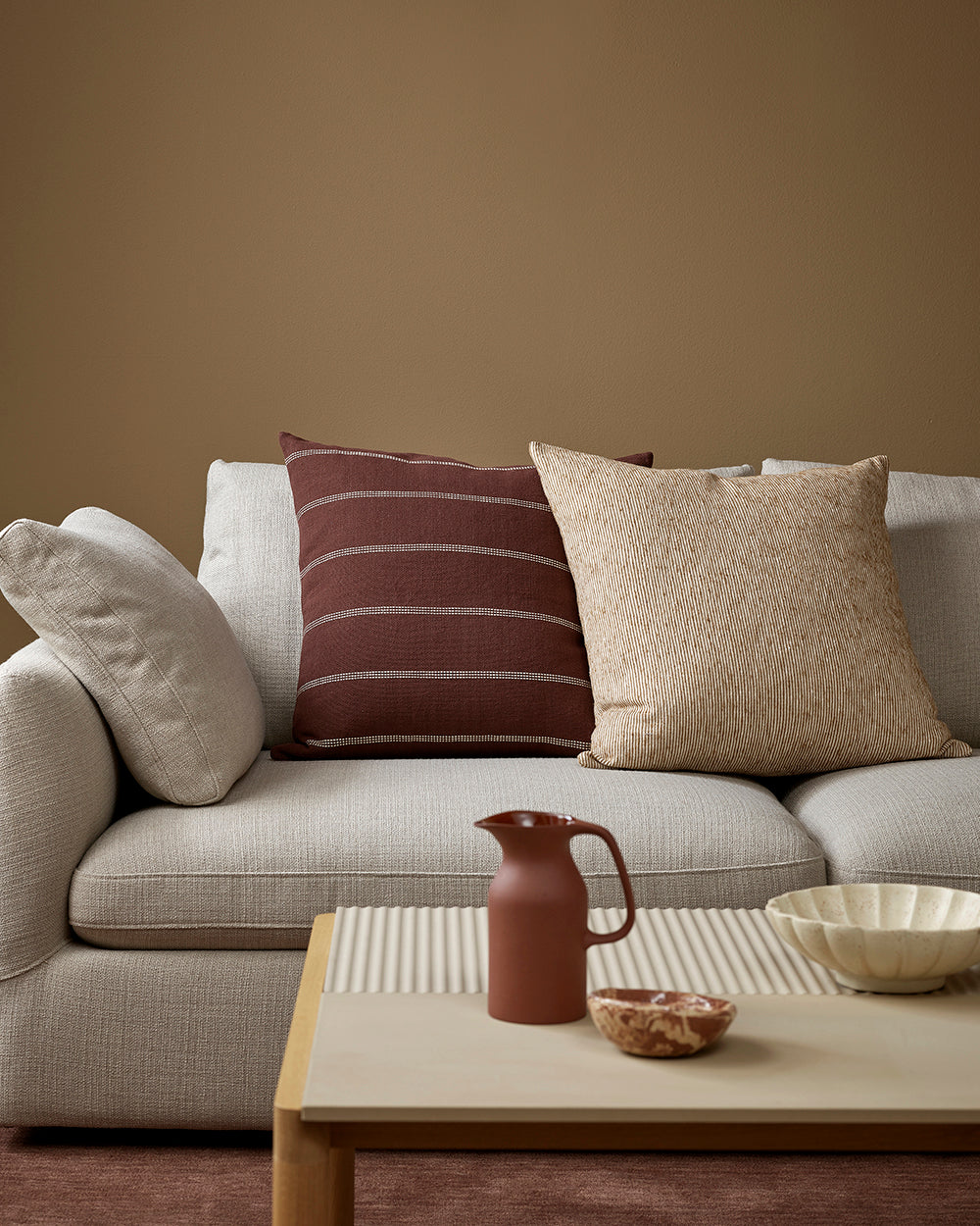 Juno Mulberry Cushion