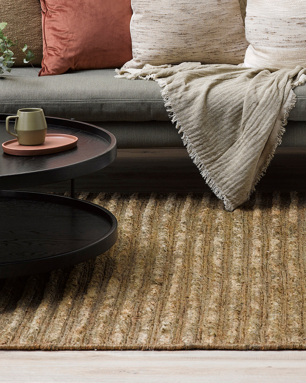 Kencho Tobacco Floor Rug