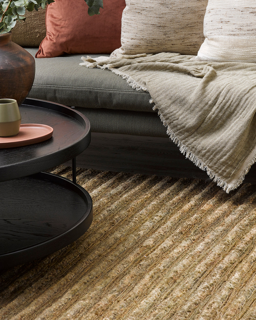 Kencho Tobacco Floor Rug