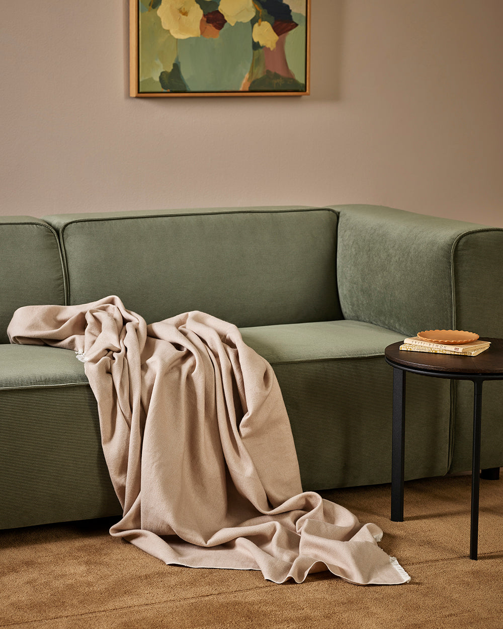 Langford Ecru Throw