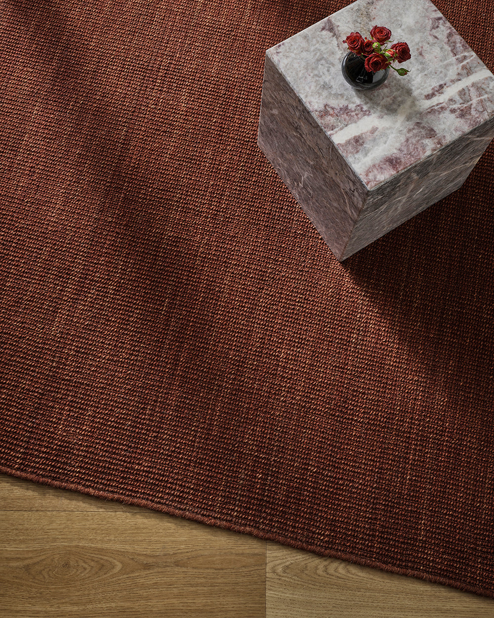 Linden Brick Floor Rug