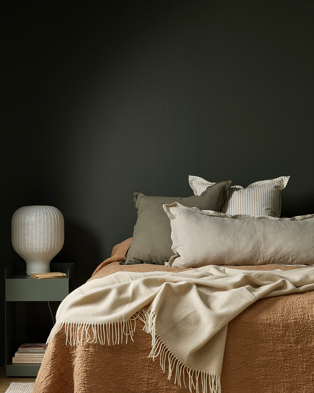 Linden Olive Cushion