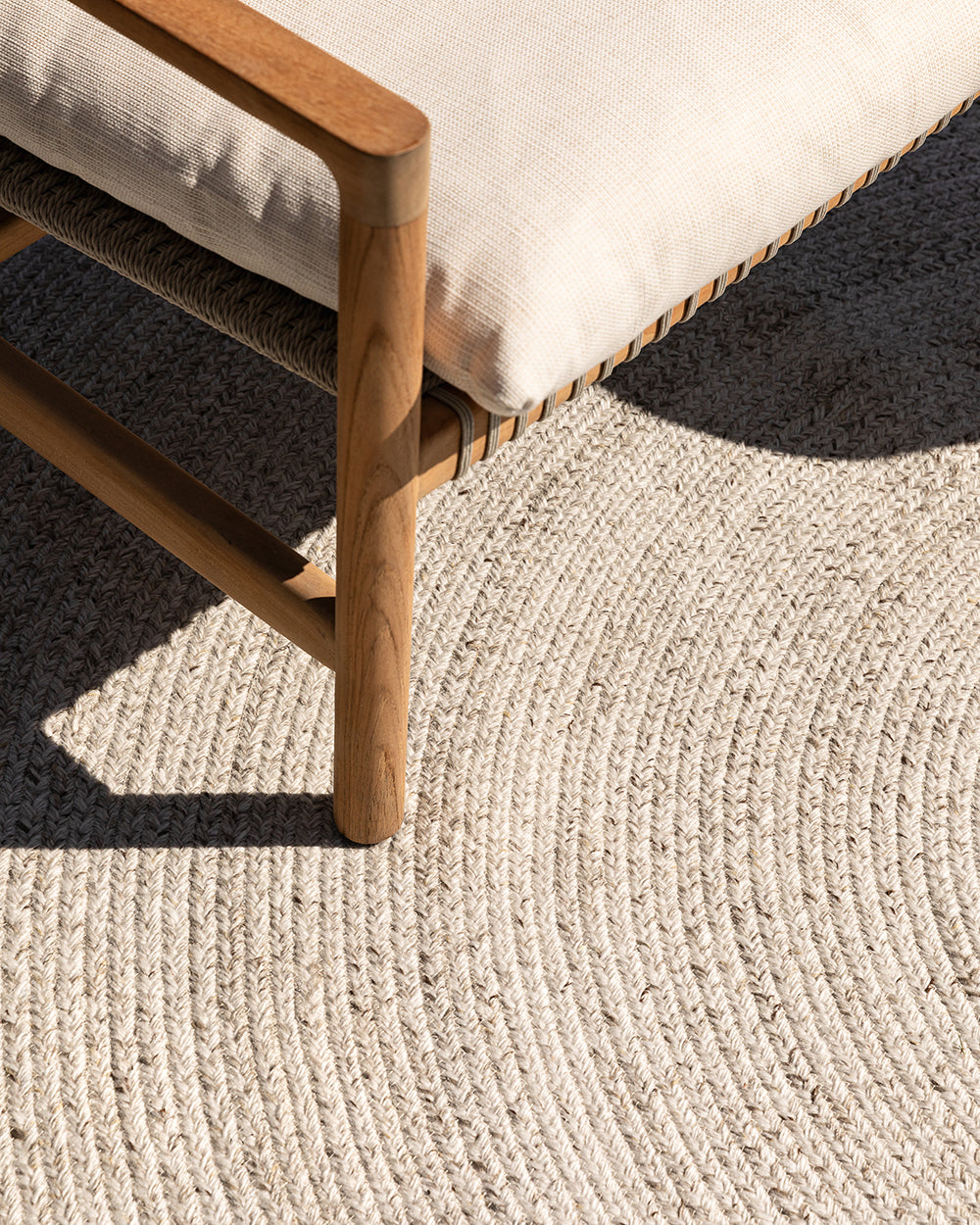Mornington Pale Sand Round Rug