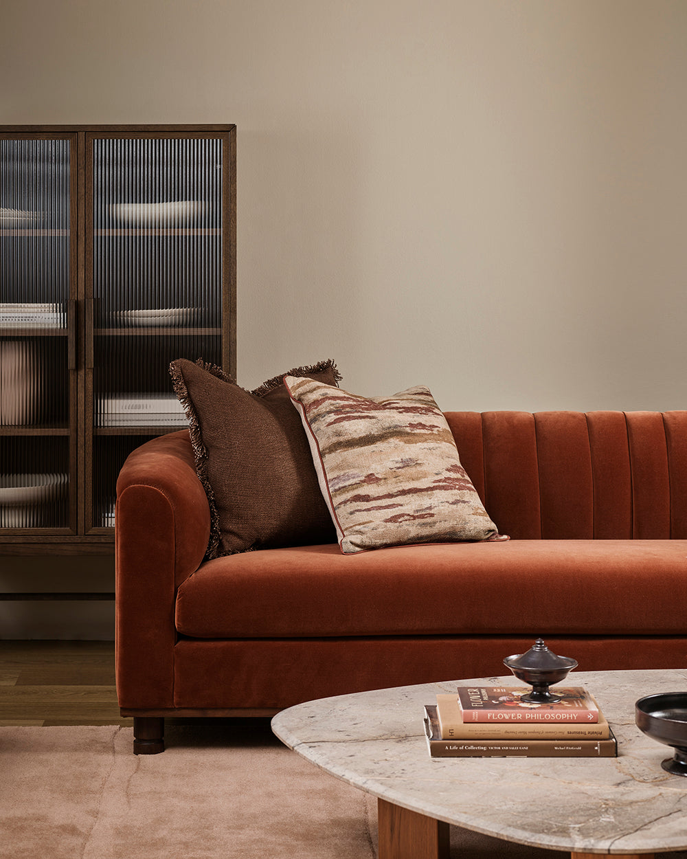 Nerida Aubergine Cushion