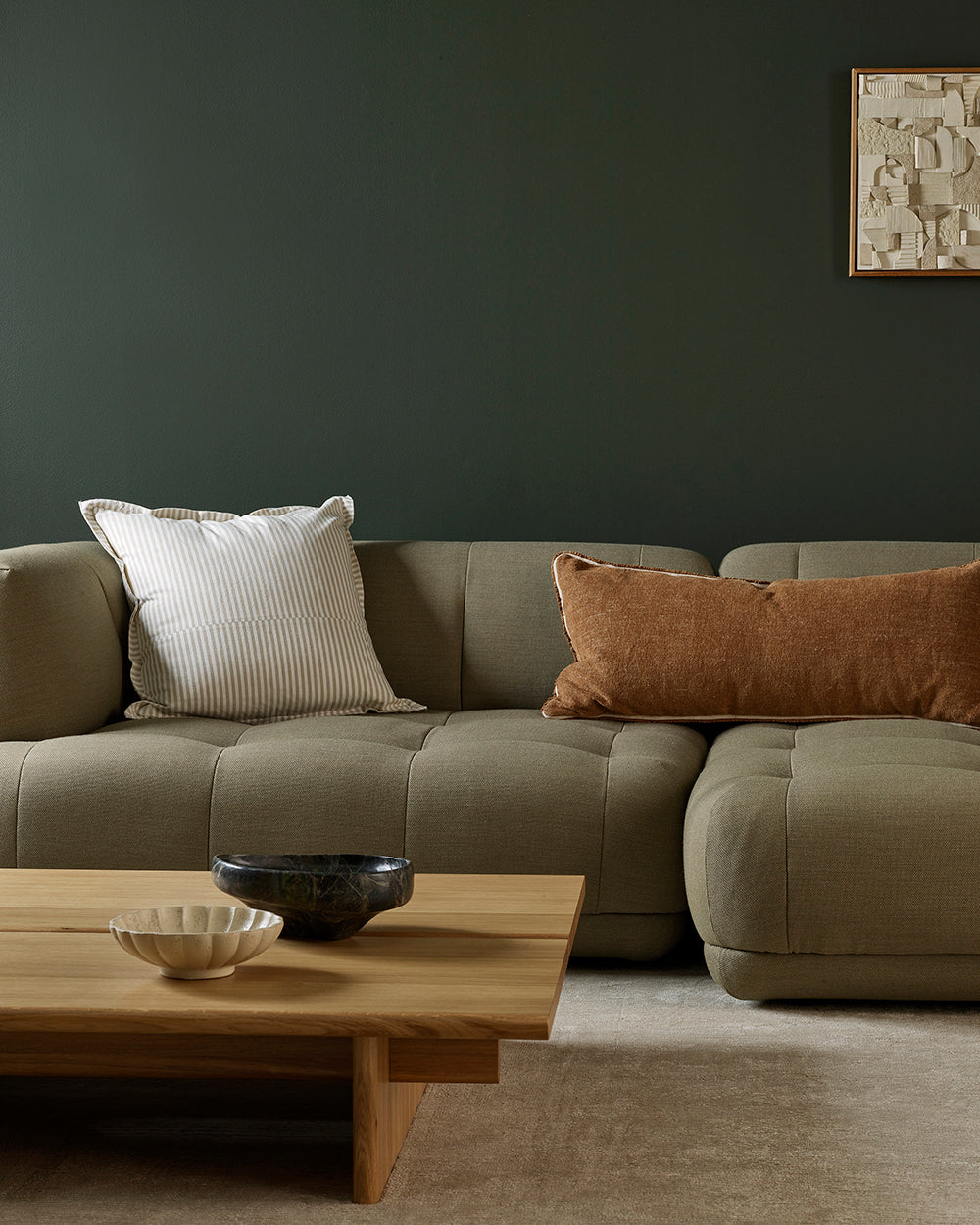 Rowan Oat Cushion
