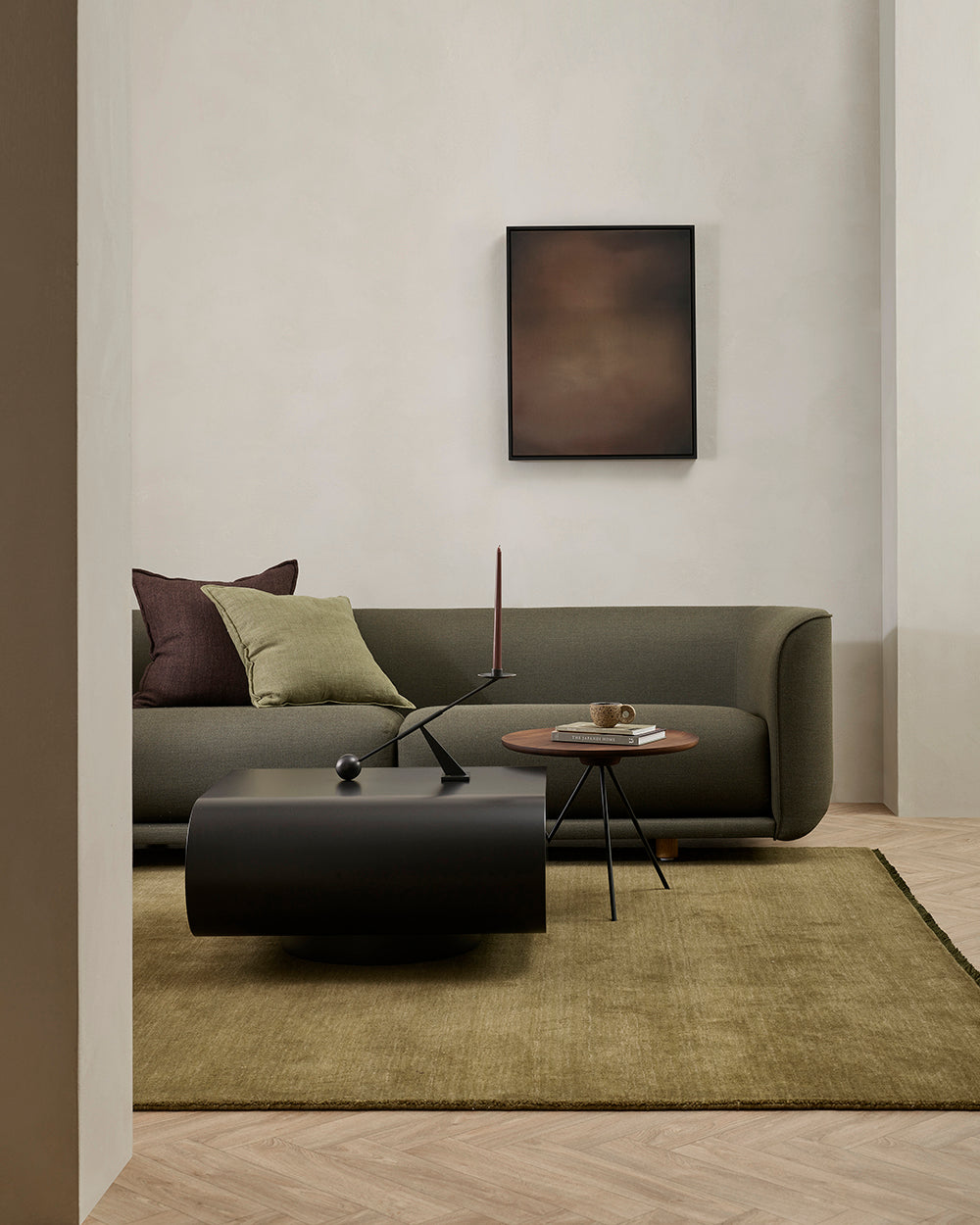 Sandringham Moss Floor Rug