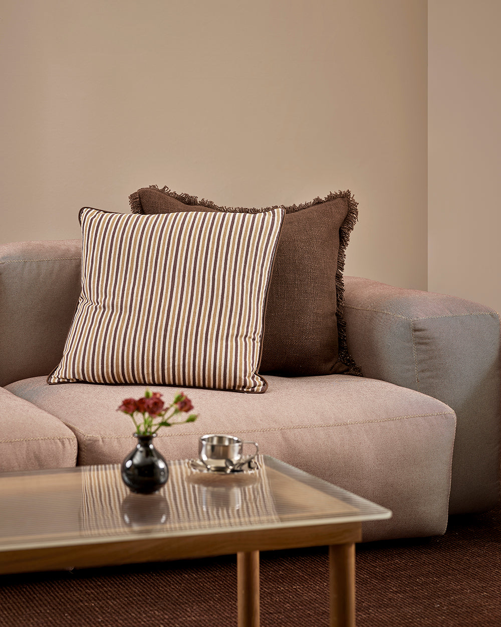 Strato Chocolate Cushion