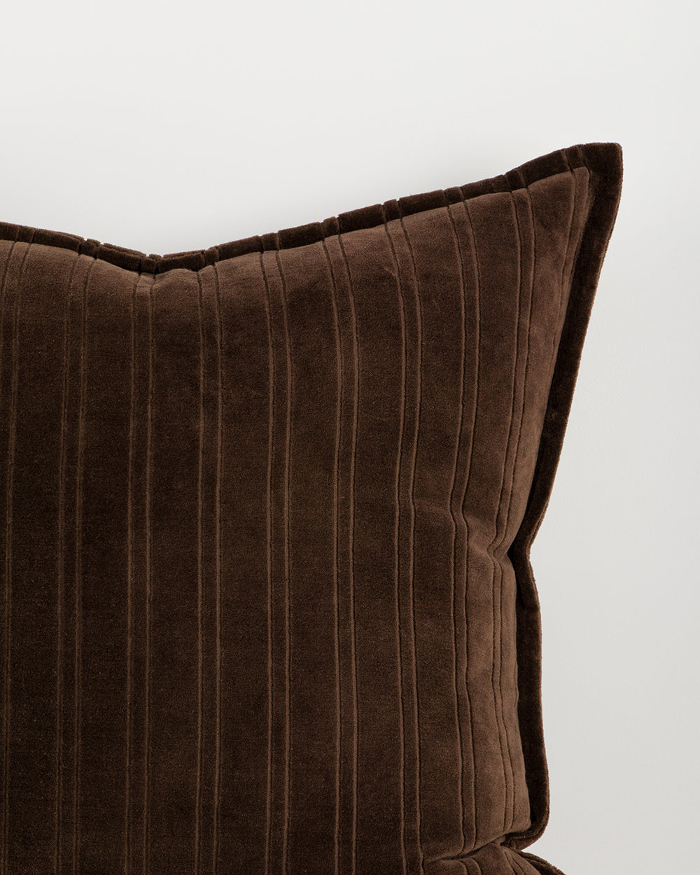 Stria Chocolate Cushion