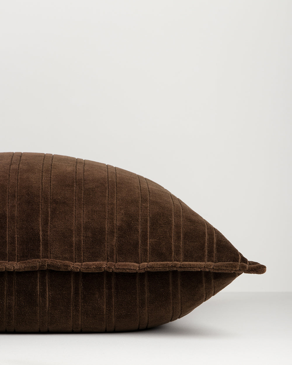 Stria Chocolate Cushion