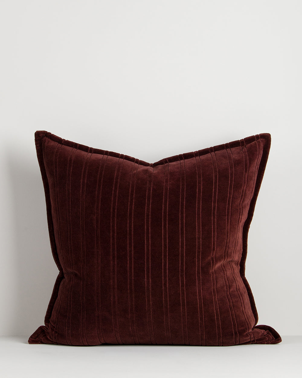 Stria Merlot Cushion
