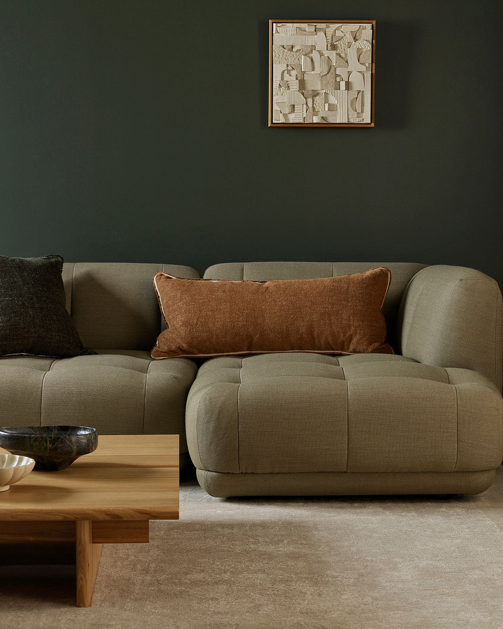 Sutton Praline Lodge Cushion