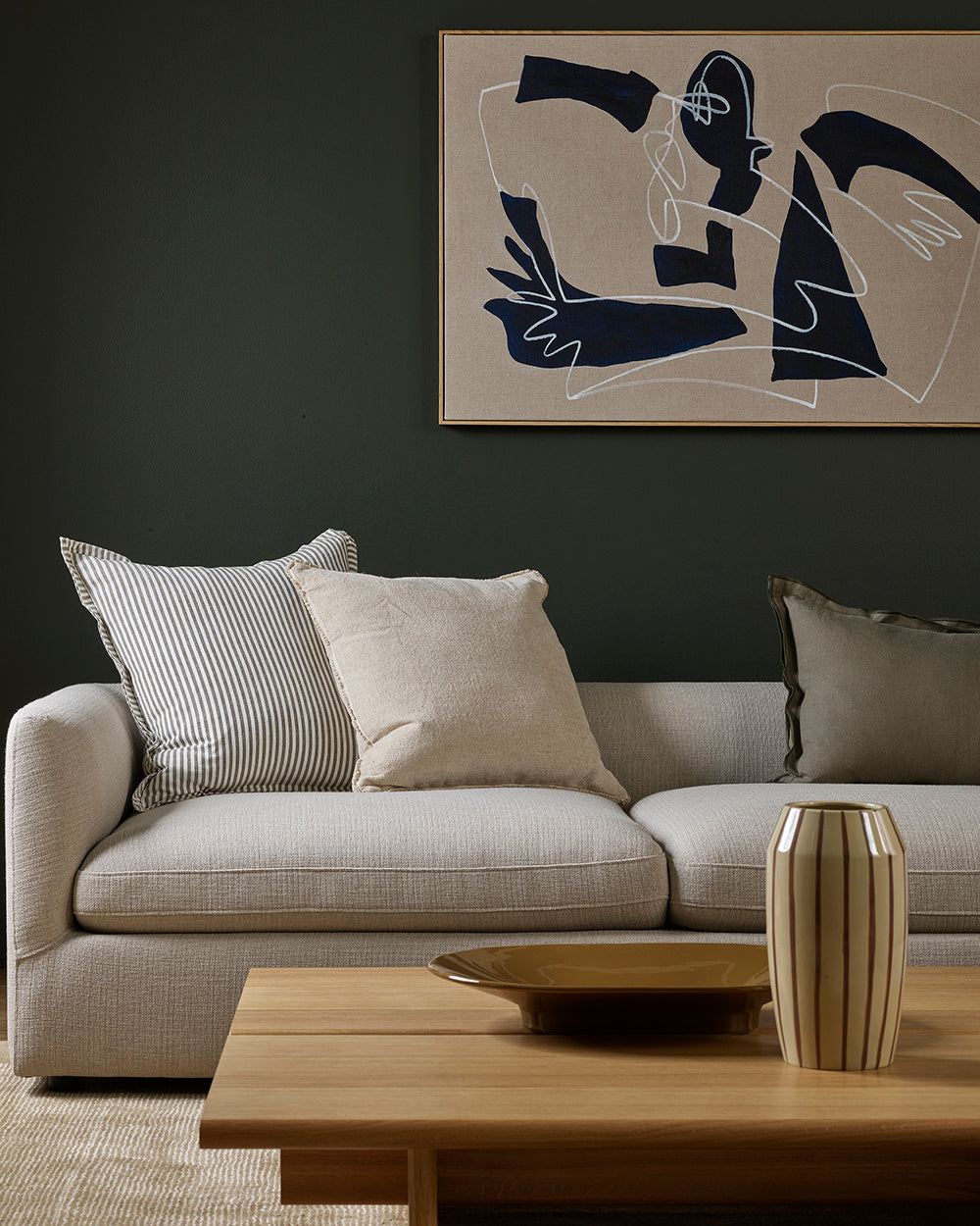 Sutton Oat Cushion