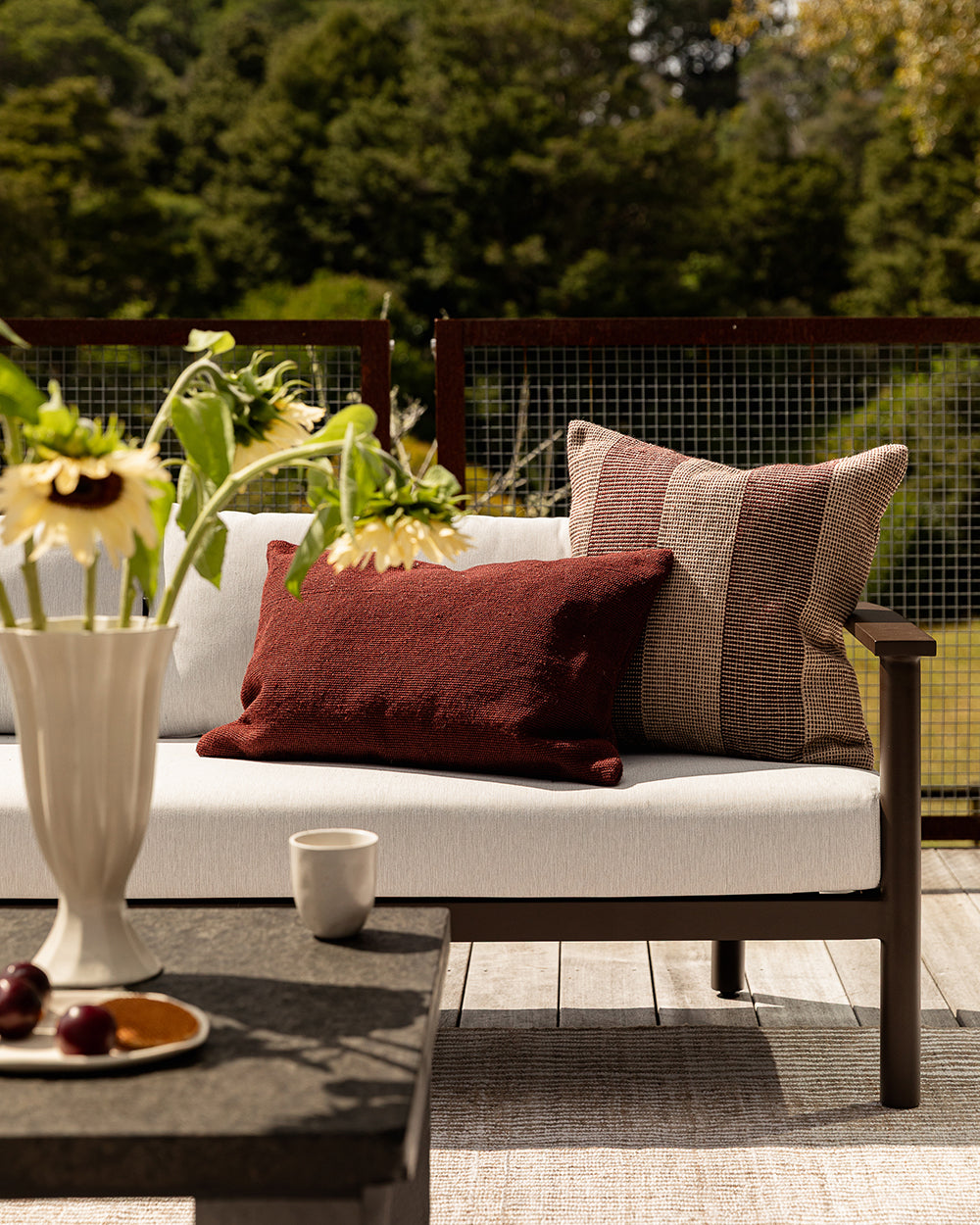 Tide Claret Cushion