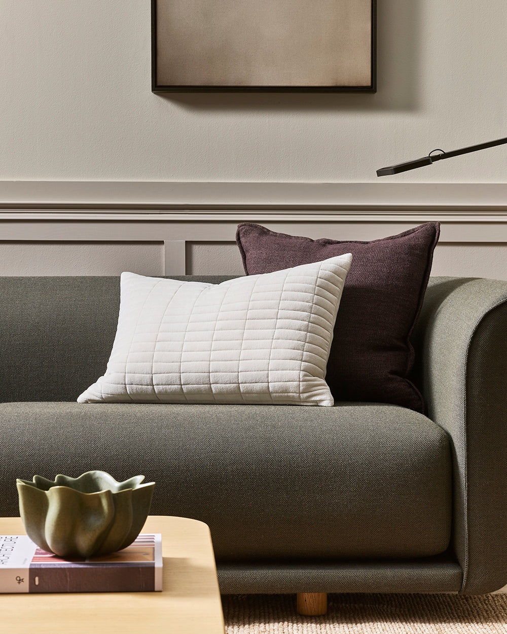 Turner Ecru Cushion
