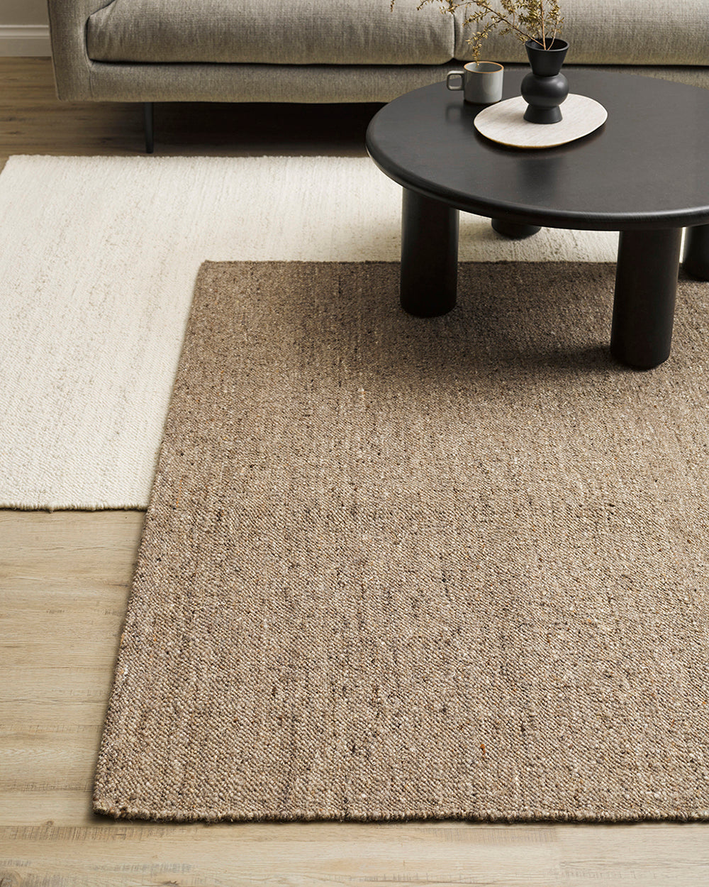 Wichita Walnut Floor Rug | Baya